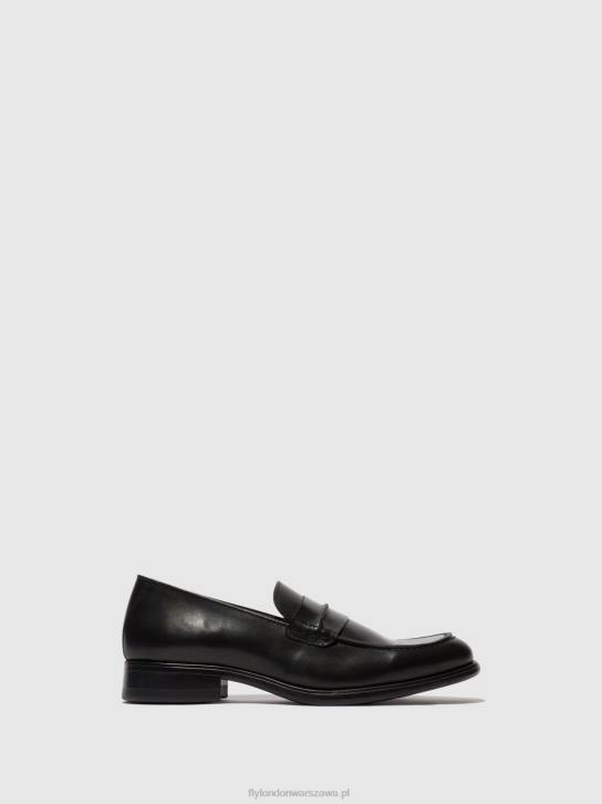 mokasyny buty mebo956 mężczyźni L8JJ816 czarny Fly London