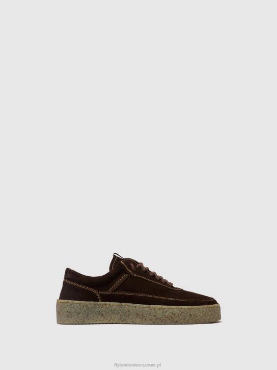 buty sznurowane ruko589 mężczyźni L8JJ819 mokka Fly London