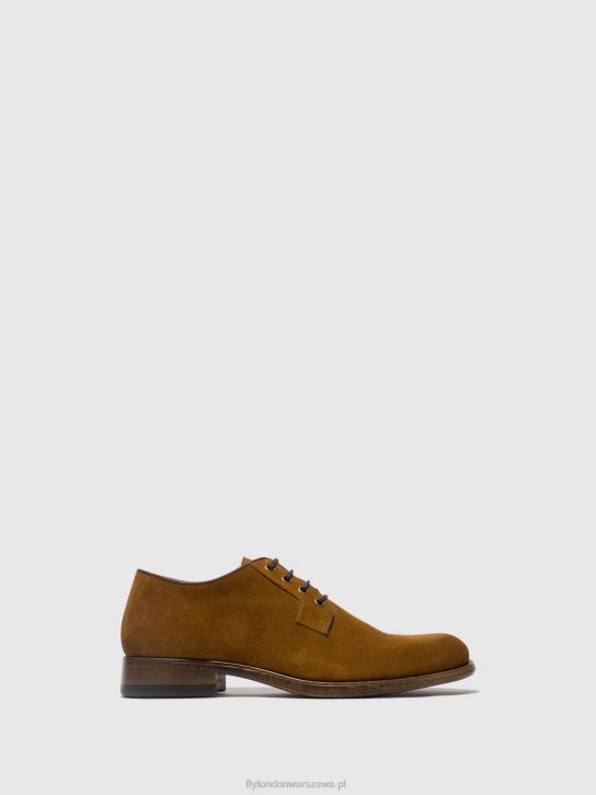 sznurowane buty maso957 mężczyźni L8JJ820 dębnik Fly London