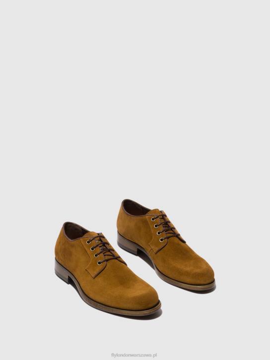 sznurowane buty maso957 mężczyźni L8JJ820 dębnik Fly London