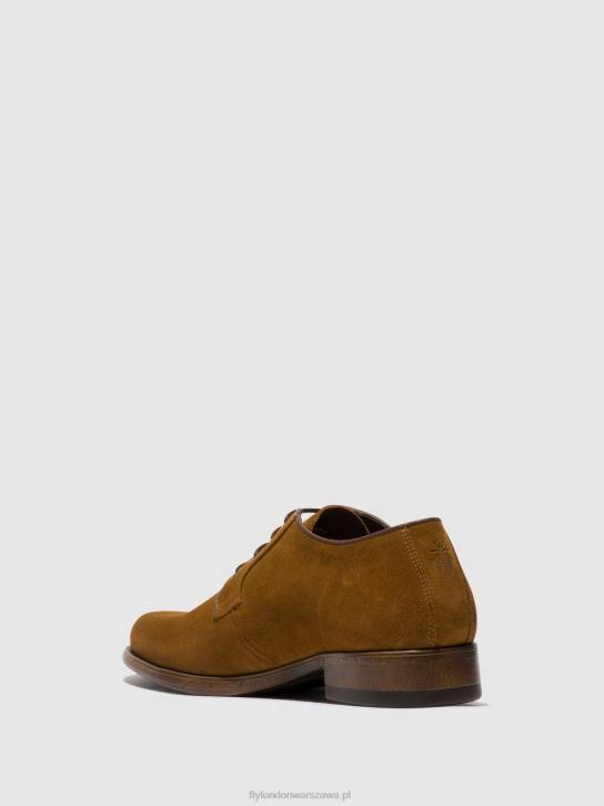 sznurowane buty maso957 mężczyźni L8JJ820 dębnik Fly London
