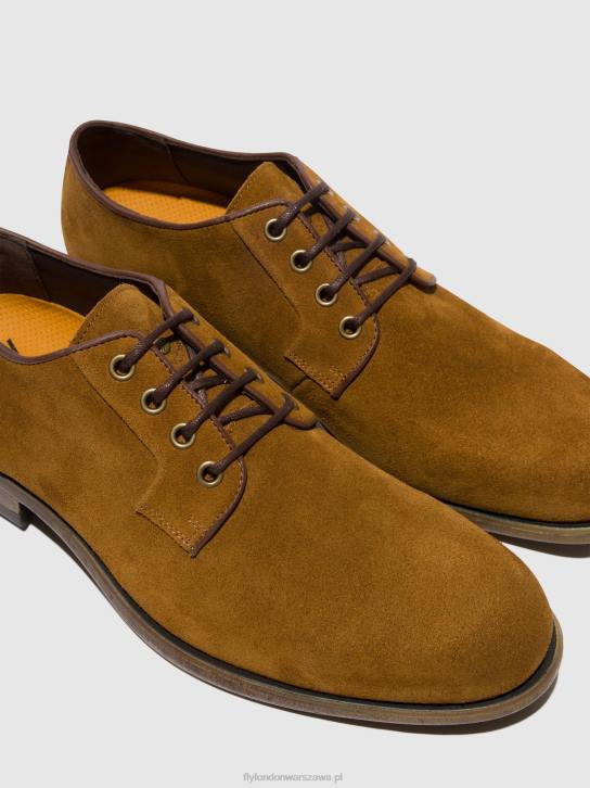 sznurowane buty maso957 mężczyźni L8JJ820 dębnik Fly London
