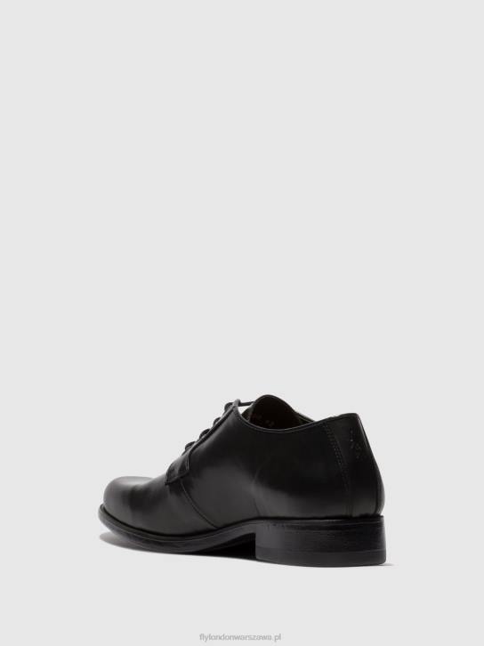 sznurowane buty maso957 mężczyźni L8JJ822 czarny Fly London