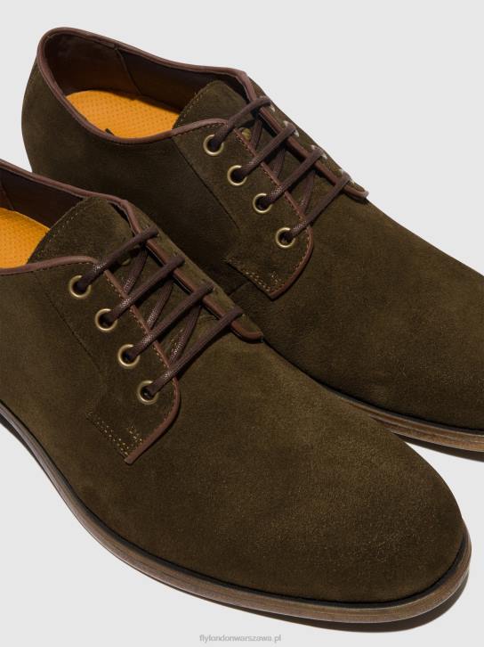 sznurowane buty maso957 mężczyźni L8JJ824 osad Fly London