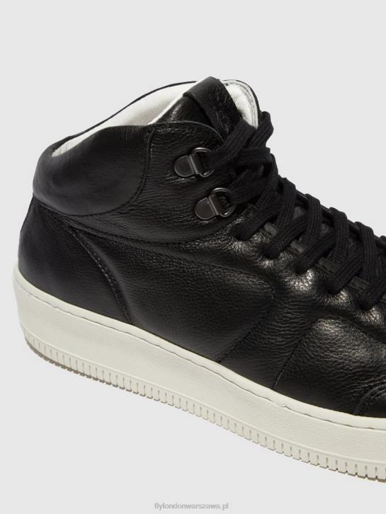 sznurowane buty sportowe beap543 mężczyźni L8JJ835 czarny Fly London