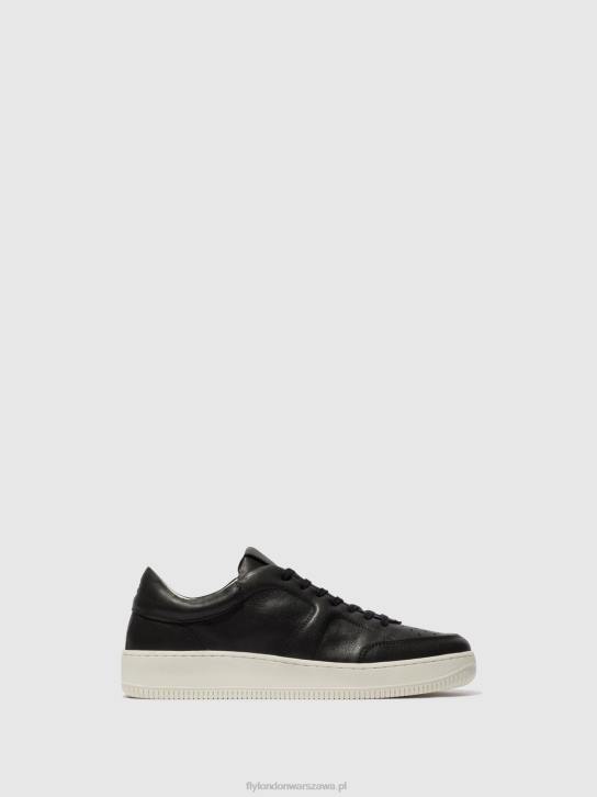 sznurowane buty sportowe bude516 mężczyźni L8JJ840 czarny Fly London
