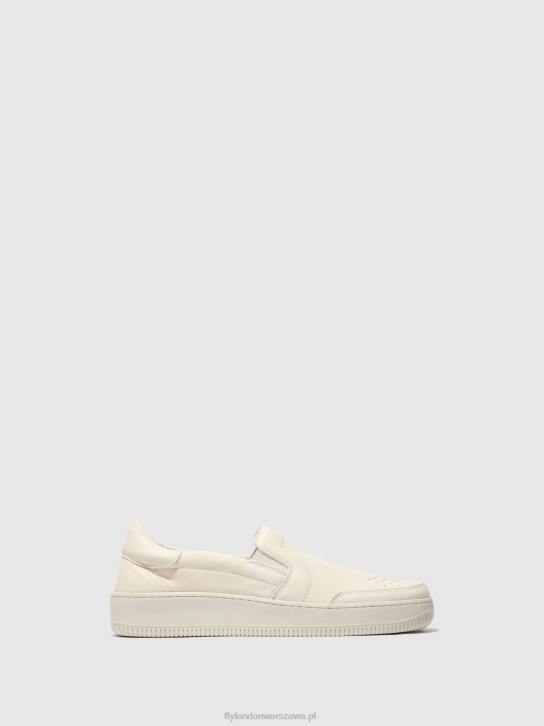 wsuwane buty sportowe miska515 mężczyźni L8JJ838 białawy Fly London
